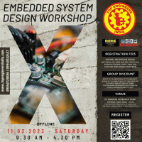 Embedded System Design Workshop 2023 Workshop Poster